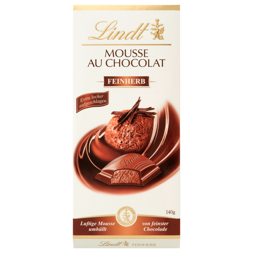 Lindt Schokolade Mousse au Chocolat feinherb 140g